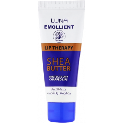 LUNA EMOLLIENT SHEA BUTTER LIP THERAPY 10 GM